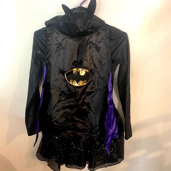 Bat Girl Costume for Girls Size L 10/12 - Picture 2 of 3